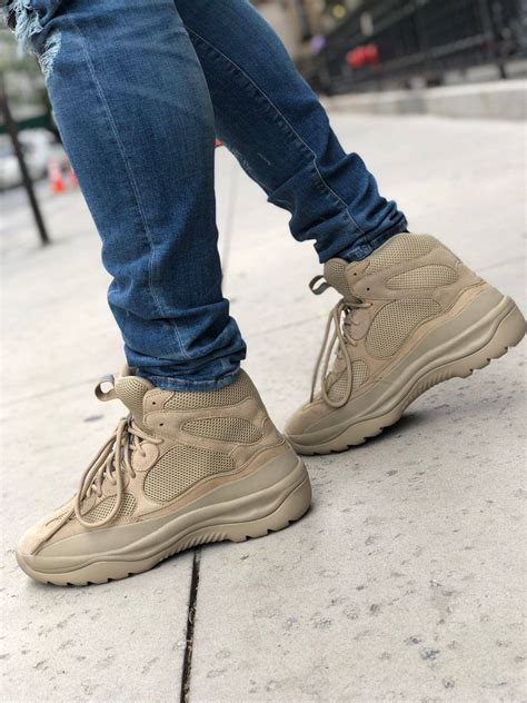 yeezy season 6 taupe boots